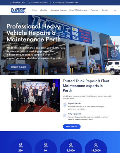 WADE Fleet Maintenance